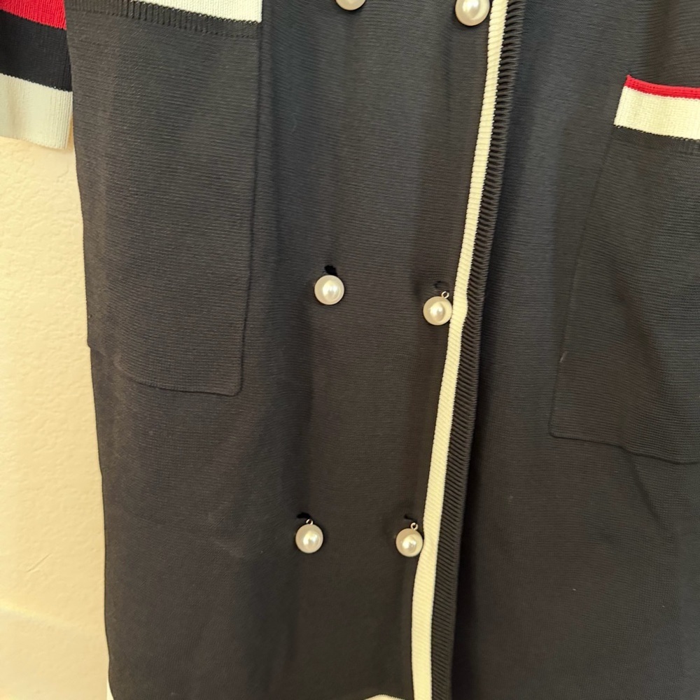 Eloquii Black and White Knit Dress NWT - Picture 5 of 9